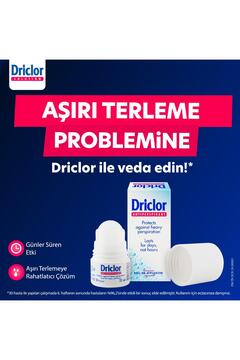 Driclor Aşırı Terleme Önleyici Antiperspirant Roll-On 20ml