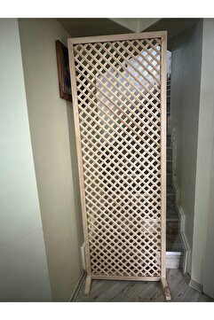 Yc Dekor Ahşap Paravan70x200 Ahşap Seperatör Çerçeveli Ve Ayaklı