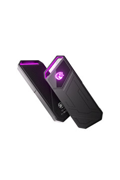 ALWAYS TEKNOLOJİ KingSpec Z5 Taşınabilir SSD 1TB, 2090MB/s Metal RGB Kasa USB-C