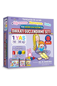 Adeda Yayınları Osman Abalı Dikkati Güçlendirme Seti 1 Yaş