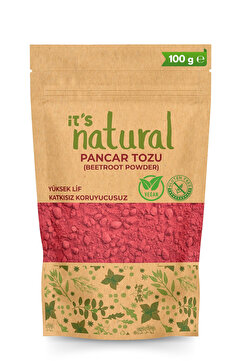 it's Natural Pancar Tozu Katkısız 100 G