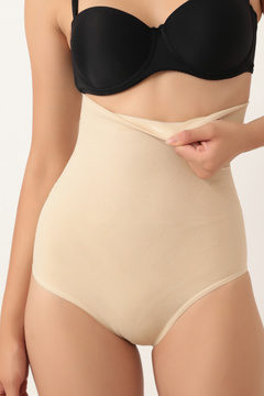 AZURİNE Yüksek Bel Inceltici Etkili Toparlayıcı Seamless Slip Korse