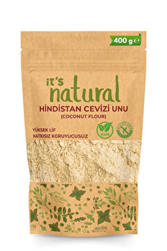 it's Natural Glutensiz Hindistan Cevizi Unu 400 G