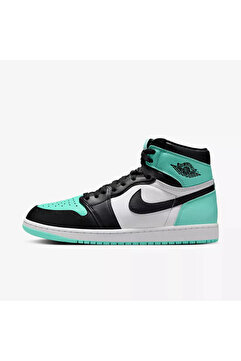 Nike Air Jordan 1 Retro High Og Green Glow White Black Dz5485-130 Men's 1 Beden Büyük Alınız