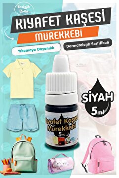 t tuğset etiket Kıyafet Kaşesi Mürekkebi - Okul Kaşesi Mürekkebi Yedek Mürekkep 1 adet -T582