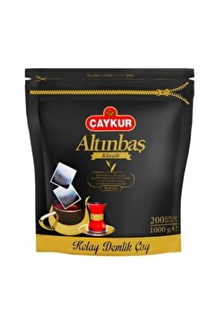 Çaykur Altınbaş Klasik Siyah Kolay Demlik Poşet Çay 200 X 5 G 1 Paket