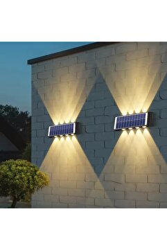 Cata Güneş Enerjili Led Aplik CT-8010 - Solar Enerjili Bahçe Aydınlatma