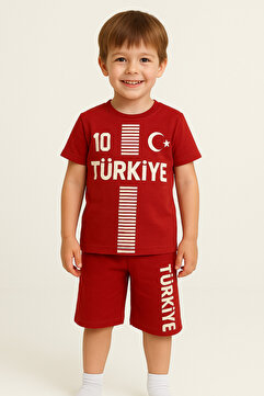 babixkids Türkiye Penye Forma Çocuk Takımı