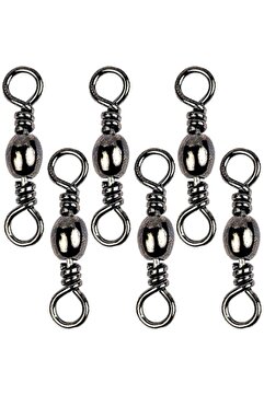 oskar Fish Master Ikili Fırdöndü (INOX) Black Nickel (20 ADET)