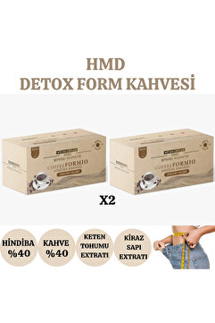 HÜLYA CEYLAN HMD BİTKİSEL KOZMETİK Hindiba Kahvesi Detox Diyet Form Cafe 2 Paket 1 Aylık Kullanım 30x3gr
