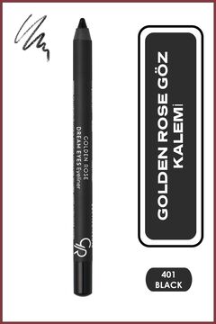 Golden Rose Dream Eyes Eyeliner No: 401 - Mat Bitişli Yumuşak Göz Kalemi