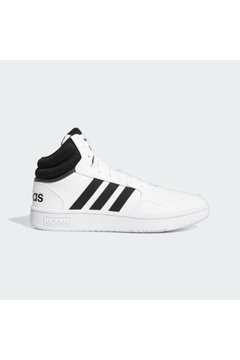 adidas Erkek Hoops 3.0 Mid Lifestyle Classic Vintage Beyaz Basketball Ayakkabısı GW3019