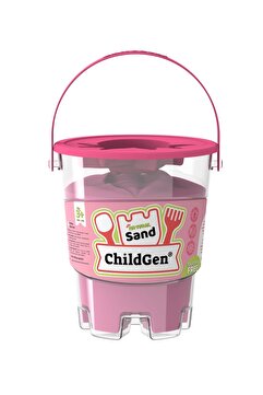 ChildGen Doğal Oyun Kumu 500gr - Pembe