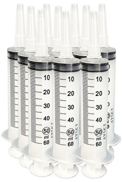 AYSET ENJEKTÖR Ayset Beslenme Enjektörü Çam Uçlu Şırınga 60ml 10 Adet