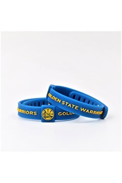 PurpleJam Golden State Warriors Mavi Basketbol Ayarlanabilir Bileklik