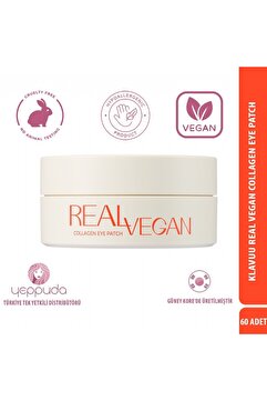 Klavuu Niasinamid Ve Bitkisel Kolajen Içeren Aydınlatıcı&kırışıklık Karşıtı Göz Maskesi Real Vegan Collagen
