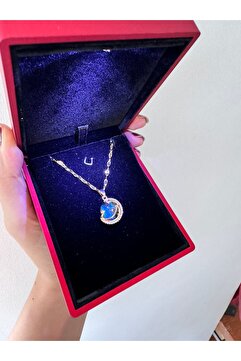 shop IŞIKLI TAKI KUTUSU İLE BİRLİKTE GÖKYÜZÜ KOLYESİ