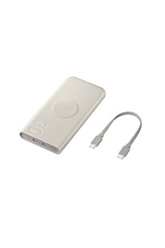Samsung EB-U2510X 10.000 mAh Kablosuz Şarj Özellikli Powerbank Gri Türkiye Garantili