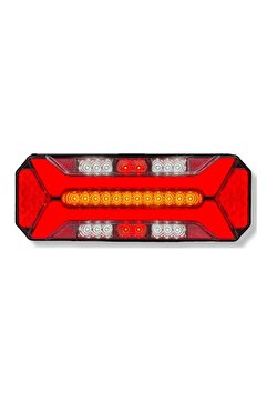 ÇERAY Yeni Star Neon Led Stop Lambası Kayar Sinyalli Kamyon-tır-dorse-karavan-kamyonet 24 Volt