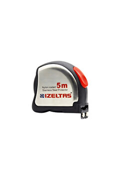 İzeltaş İzeltaş Şerit Metre, Mıknatıslı Uç, Krom, 5 M, 19 Mm, Yüzeye Yapışan