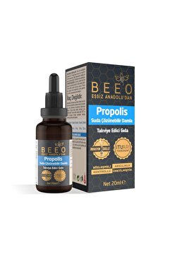 BEE'O Suda Çözünebilir Propolis Damla 20 Ml