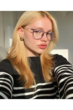 LOOKUP NEW Unisex Kadın Erkek Mavi Işık Korumalı Blue Block Şeffaf Kahverengi Yeni Sezon Vintage Gözlük