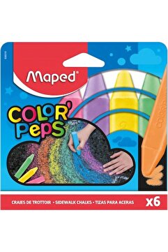 Maped 936010 DIŞ MEKAN-YER TEBEŞİRİ RENKLİ