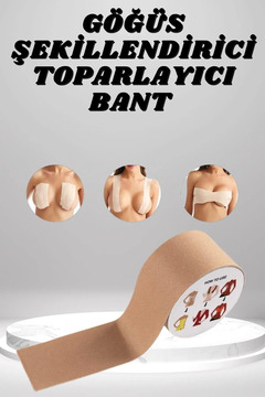 Vitastyle Ten Rengi 5 Metre Göğüs Dikleştirici Şekillendirici Toparlayıcı Bant