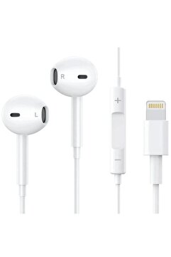Nanopro İphone Kablolu Kulaklık 7/8/8plus/x/xr/xs/xsmax/11/12/13/14 Pro Max Uyumlu Mikrofonlu Kulaklık