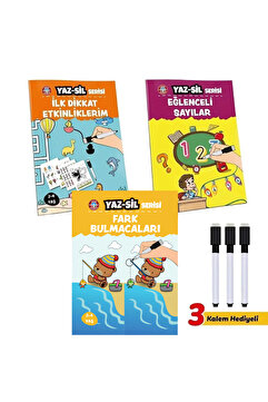 Çocuk Akademi Yaz Sil Serisi-3