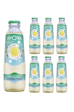 AVOYA 6'lı Limon ve Limon Çiçeği Maden Suyu 200 ml