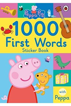 Genel Markalar Peppa Pig: 1000 First Words Sticker Book