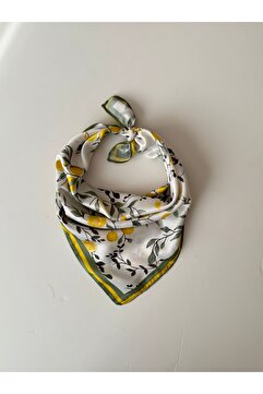 AGAPI Fular Limon Desenli Bandana Fular