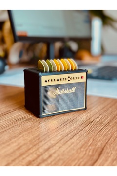 genomera Işıklı MRSHLL Gitar Pena Tutucu
