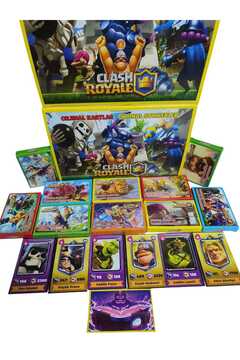 Emrah Gültekin Clash Royale Oyun Kartları 5’li Mini Kutu Seti (30 Kart) – Şeker Hediyeli Paket
