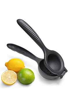 Chefstar Siyah Lüks Döküm Limon&portakal Narenciye Sıkacağı - Pratik Ve Dayanıklı Gövde