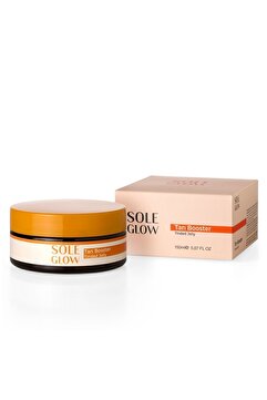 Sole Glow Tan Booster Tinded Jelly | Yoğun Bronzlaştırıcı Spf'siz Güneş Jeli | 150ml | Paraben Içermez