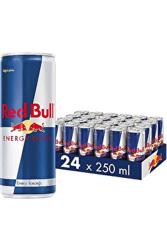 Red Bull 250 ml 24'lü Paket Enerji İçeceği