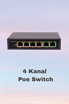 Fabius 4 + 2 Port Poe Switch