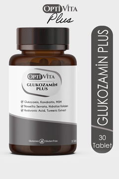 Optivita Glukozamin Plus 30 Tablet 1500 mg Glucosamine Chondroitin MSM Collagen Glukozamin Konroitin MSM