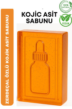 VERANT Kojik Asit Sabunu (Zerdeçal Ve Kojik Asit) Leke ve Kırışıklık Karşıtı Kojic Asit Sabunu