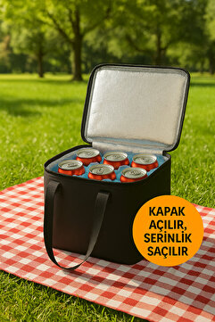 HİG HOME 22 Litre Termos Çanta | Yalıtımlı Plaj, Piknik, Kamp ve Günlük Kullanıma Uygun