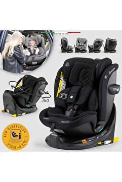 Elele RitornoFix 360° Dönen I-Size Oto Koltuğu İsoFix 40-150 CM 0-36 KG Siyah