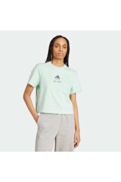 adidas Petronas Formula One Team Premium Woven Crop Kadın Tişört