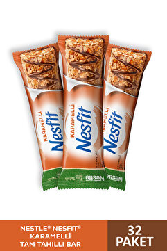 Nestle Nestlé Nesfit Karamelli Tam Tahıllı Bar 32x23,5g