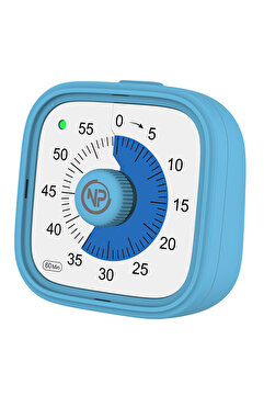 NPO NPT31M Mutfak,Ders,Yemek için 60dk Analog Alarm Zamanlayıcı,Pomodoro Öğrenci Motivasyon Saati