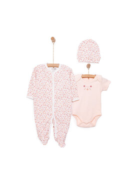 ebebek Hello Baby HelloBaby Yenidoğan Tulum-Body-Şapka