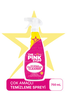 ThePinkStuff Mucizevi Çok Amaçlı Temizleme Spreyi 750 ml – Yağ Çözücü, Leke Çıkarıcı, Banyo & Mutfak Temizleyici