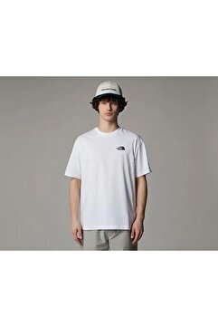 The North Face Essential Oversize Erkek Beyaz Yuvarlak Yaka Tişört