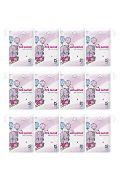Hira Pamuk HİRA COTTON Bebek Temizleme Pamuğu X12